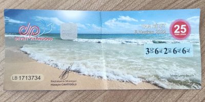 Piyango talihlisi ikramiyesini aldı