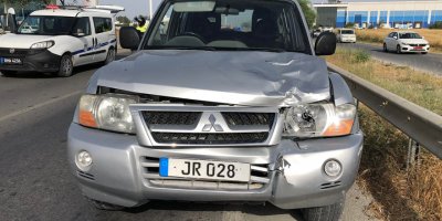 Karşıdan karşıya geçmeye çalışan yayaya araç çarptı