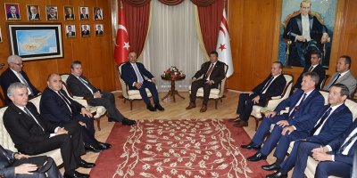 Çavuşoğlu, hükümet ortaklarıyla görüştü