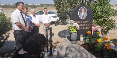 Nihad Elmas bugün kabri başında anıldı.