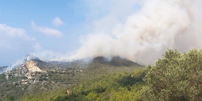 Yangın Buluşa Manastırı’na yaklaştı