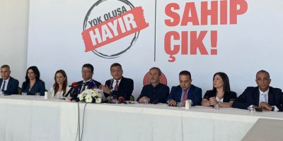 “İradene sahip çık, yok oluşa hayır”