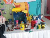 YDÜ Atatürk Eğitim Fakültesi öğrencilerinden Materyal Tasarımları sergisi