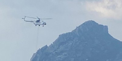 Cahitoğlu: Yangına sadece havadan müdahale edilebiliyor