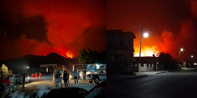 İskele’de camilerden halka yardım çağrısı yapılıyor…