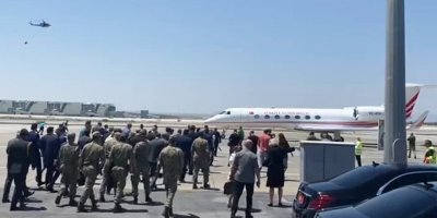 Fuat Oktay, KKTC’ye geldi