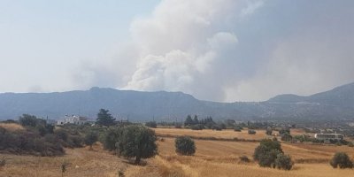 Yangın yerleşim birimlerine doğru ilerliyor!