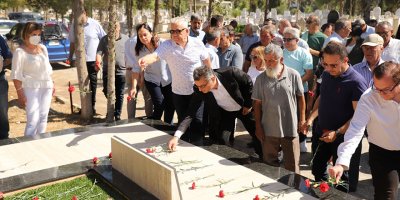 Naci Talat, ölümünün 31. yılında kabri başında anıldı
