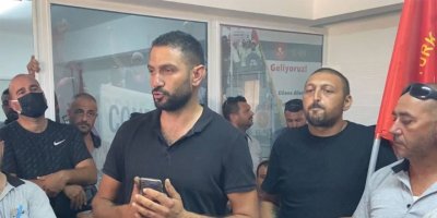 KIB-TEK çalışanları polis tarafından dışarı çıkarıldı