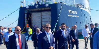 Türkiye'den jeneratörler geldi