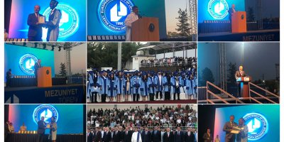 LAÜ'de mezuniyet coşkusu!