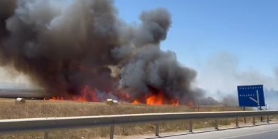 Alayköy’de yangın!