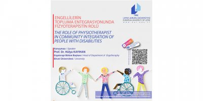 LAÜ’de “Engellilerin Topluma Entegrasyonunda Fizyoterapistin Rolü” konuşuldu