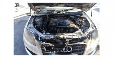 Seyir halindeki araç alev aldı!