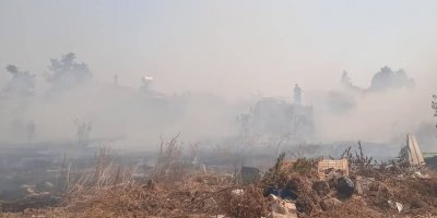 Zümrütköy’de yangın!