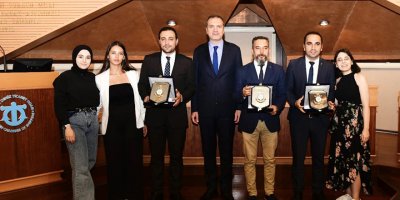 Volkan Varışlı birincilik ödülü aldı 