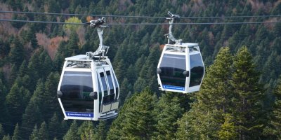 Girne Bellapais arasında 4 kilometrelik teleferik!
