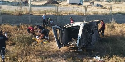 Ercan-İskele anayolunda kaza: 3 yaralı