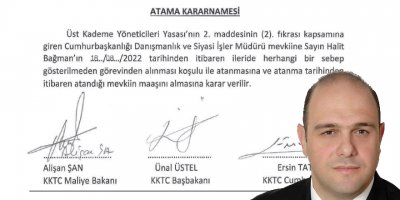 Saraya bir danışman daha atandı!