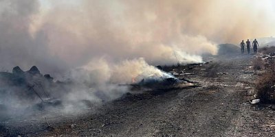 Haspolat'ta yangın!