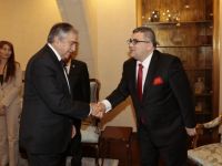 Cumhurbaşkanı Akıncı, Türk Asya Stratejik Araştırmalar Merkezi Heyetini kabul etti