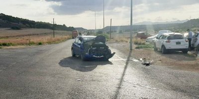 Karpaz - İskele Anayolunda kaza!