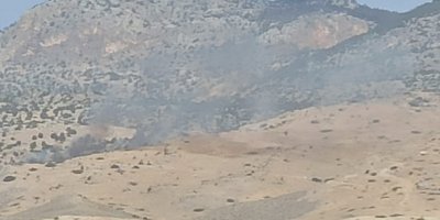 Alevkayası bölgesinde yangın çıktı