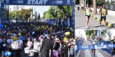 10. Lefkoşa Maratonu bugün koşuldu