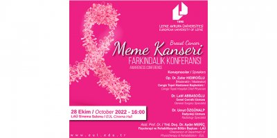 LAÜ ev sahipliğinde “Meme Kanseri Farkındalık” konferansı gerçekleşecek