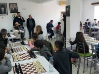 Girne  temalı 2018  Girne  Satranç  Turnuvasında heyecan  dorukta