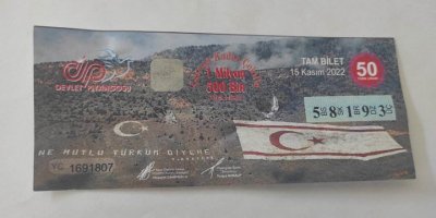 Büyük ikramiyenin talihlisi çeki aldı