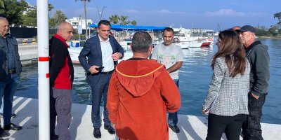 Laguna Balıkçı Barınağı’nın şubat ayında tamamlanacak