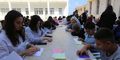 LAÜ İlköğretim Matematik Öğretmenliği Bölümü öğrencilerinden ilkokul öğrencilerine anlamlı etkinlik