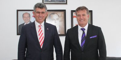 Feyzioğlu, Arıklı’ya nezaket ziyaretinde bulundu