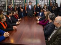 UBP, Şehit Aileleri ve Malul Gaziler Derneği’ni ziyaret etti