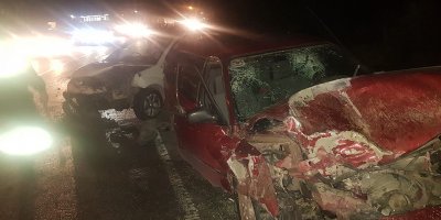 Tatlısu Anayolu'nda kaza: 3 yaralı
