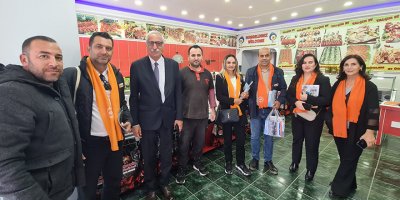 Güngördü, esnaf ziyaretlerini sürdürüyor