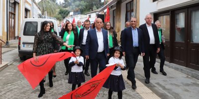 "Batının yükselen yıldızı olan Lefke kalkınmaya devam edecek"