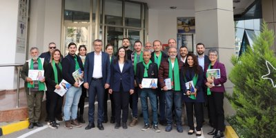 Sıla Usar İncirli, Lefkoşa Türk Belediyesi’ni ziyaret etti