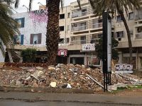 Başkentin göbeğinde moloz yığını