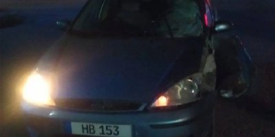 Aracın çarptığı yaya ağır yaralandı