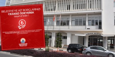 Gazimağusa Belediyesi'ne borçlar 31 Ocak'a kadar cezasız ödenebilecek