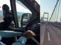 İstanbul trafiğinde şoke eden görüntü!