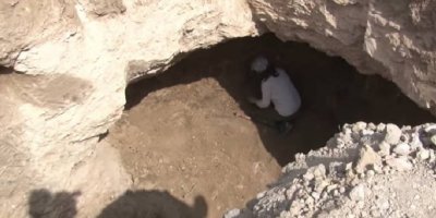 Alsancak’ta tarihi eser bulundu