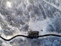 Kartepe'nin eşsiz doğası havadan görüntülendi