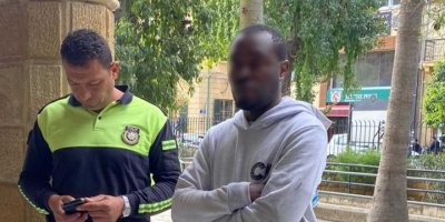 Kiralık araç ile yayaya çarptı!