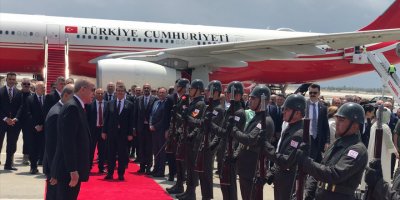 Türkiye Cumhurbaşkanı Erdoğan KKTC’de