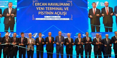 Yeni Ercan Havalimanı açıldı