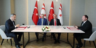 Öztürkler: “Göç Merkezi” mutabakat zaptı KKTC’nin geleceği ve güvenliği açısından önemlidir