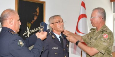 Zafer Zaifer’e rütbeleri takıldı